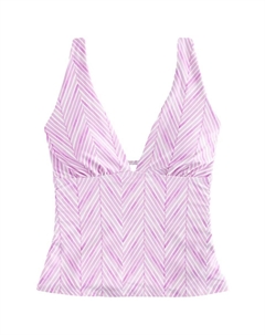 Треугольный топ танкини, фиолетовый Next