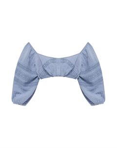 Блуза, дымно-синий Pull & bear