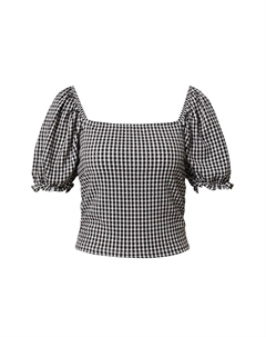 Рубашка Floretta, черный/белый Edited