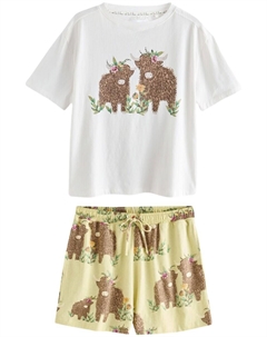 Пижама, белый Next