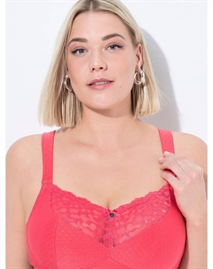 Минимайзер-бюстгальтер, розовый Ulla popken