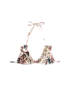 Треугольный бикини-топ, темно-розовый Next