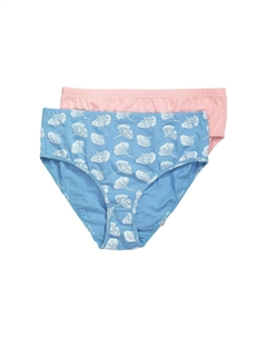 Трусики, цвет Dusty blue/Pink Ulla popken