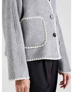 Вязаный кардиган Lola, серый Object