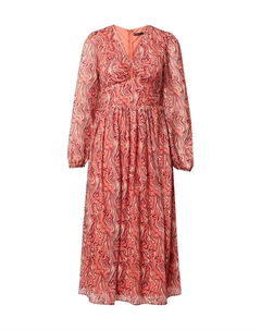 Платье, оранжевый Trendyol