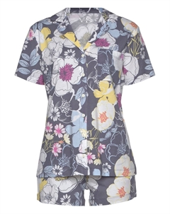 Короткий пижамный комплект Dreams, темно-серый Vivance