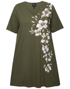 Рубашка, зеленый Ulla popken