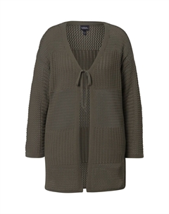 Вязаный кардиган, оливковый Ulla popken