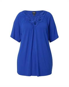 Рубашка, сапфировый Ulla popken