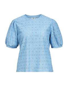 Блуза OBJLaila, светло-синий Object