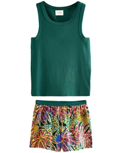 Пижама, зеленый Next