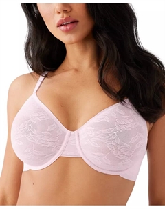Женский бюстгальтер с цветочным кружевом и косточками High Profile, розовый Wacoal