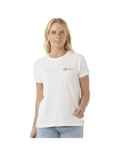 Футболка с коротким рукавом Waikiki Standard, белый Rip curl