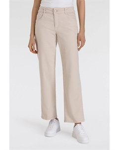 Джинсы свободного кроя Gracia, бежевый Mac
