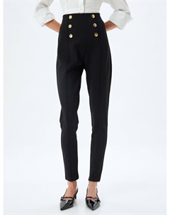 Зауженные брюки, черный Koton