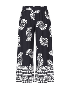 Широкие брюки, черный Ulla popken