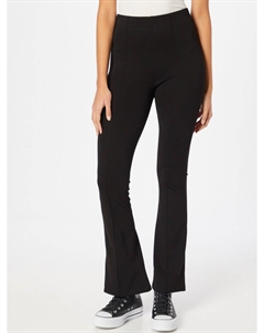 Расклешенные брюки, черный Trendyol