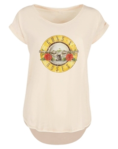 Рубашка GunsnRoses Vintage Bullet Logo, песочный F4nt4stic