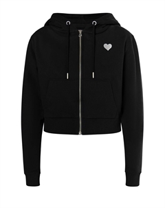 Толстовка с капюшоном на молнии Biany, черный Mymo