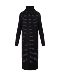 Вязаное платье, черный Quiosque