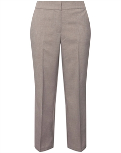 Обычные плиссированные брюки, серый Ulla popken