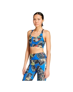 Спортивный бюстгальтер X Farm Medium Impact Sports Bra, синий Adidas