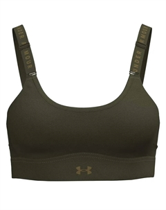 Спортивный бюстгальтер Infinity 2.0 Medium Impact Sports Bra, зеленый Under armour
