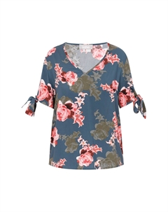 Блуза, цвет Khaki/Petrol Usha