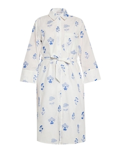 Платье-рубашка, белый Usha