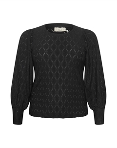 Блуза KC Tina, черный Kaffe curve