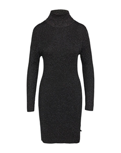 Вязаное платье, черный Qs