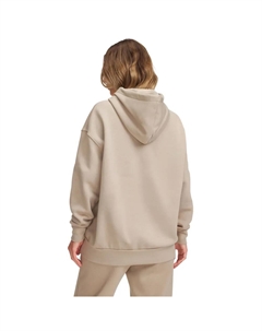 Худи Icon Fleece Oversized, бежевый Under armour