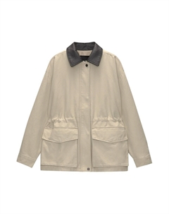 Куртка межсезонная, песочный Pull & bear