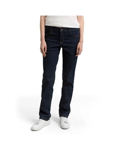 Брюки 1047849 Straight, синий Tom tailor