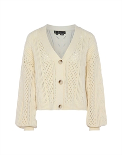 Вязаный кардиган, бежевый Faina