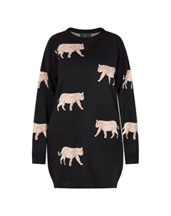 Вязаное платье, черный Faina