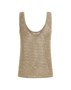 Вязаный топ, коричневый Guess