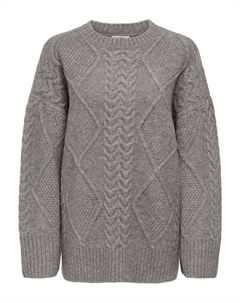 Свитер Silja, серый Jdy