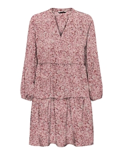 Платье Favourite Thea, цвет Dusky pink/Dark pink Only