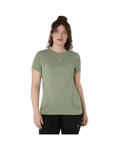 Футболка с коротким рукавом спортивная Road Seamless, зеленый Asics