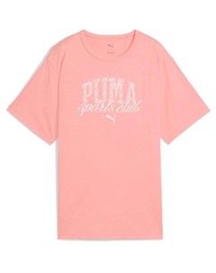 Футболка с коротким рукавом Class Relaxed, розовый Puma