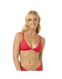 Топ бикини Premium Surf Fixed Triangle, красный Rip curl