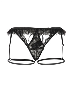 Стринги, черный Ulla popken