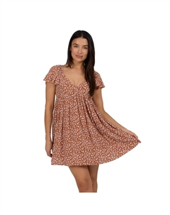 Платье с коротким рукавом Mainland, коричневый Salty crew