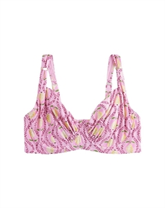 Топ бикини-бралетт, цвет Pink/Dark pink Next