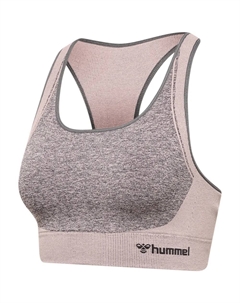Спортивный топ Karina Seamless, серый Hummel