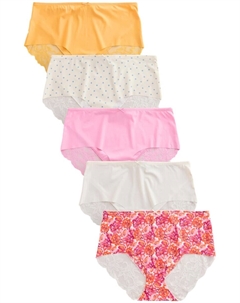 Трусики, цвет Orange/Rose/Magenta/White/Off white Next