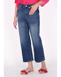 Джинсы Bootcut, синий деним Izia