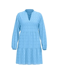 Платье Laila Gia long sleeve, синий Object