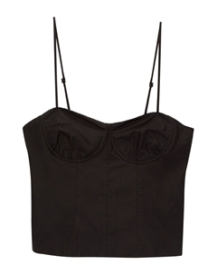 Топ, черный Pull & bear